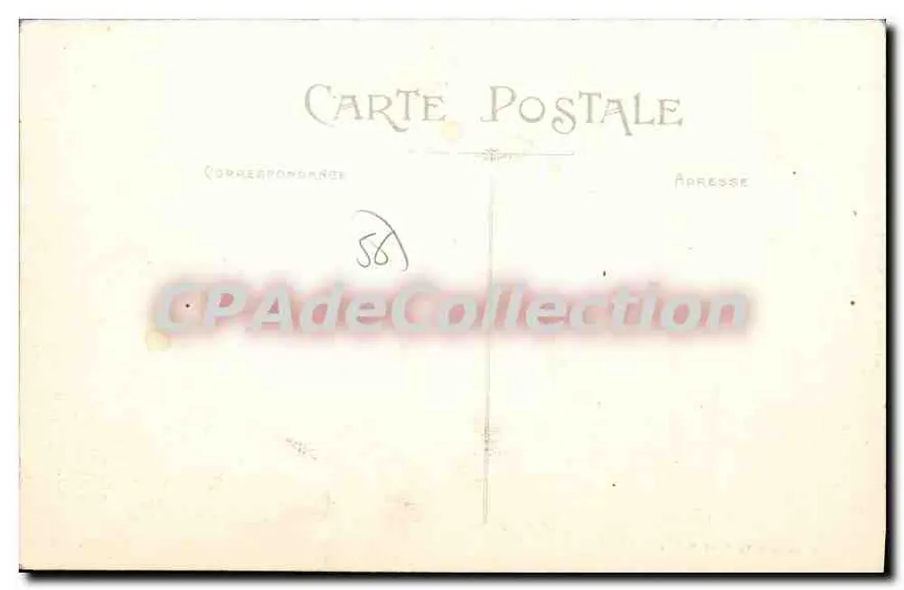 Escada de honra do Castelo de Pontivy — Coleção Le Comte Pontivy - Verso