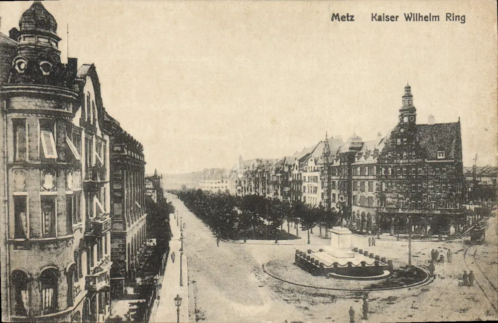 Metz — Kaiser Wilhelm Ring — editor não identificado, número de série não visível - Frente