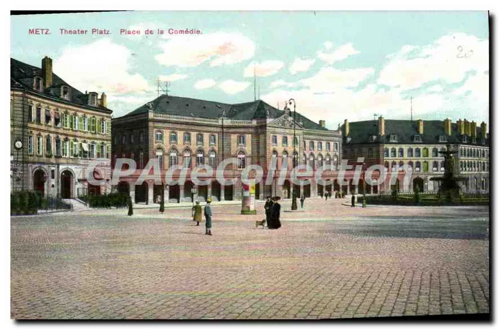 Metz — Place de la Comédie — F. Conrad, Metz - Vorderseite