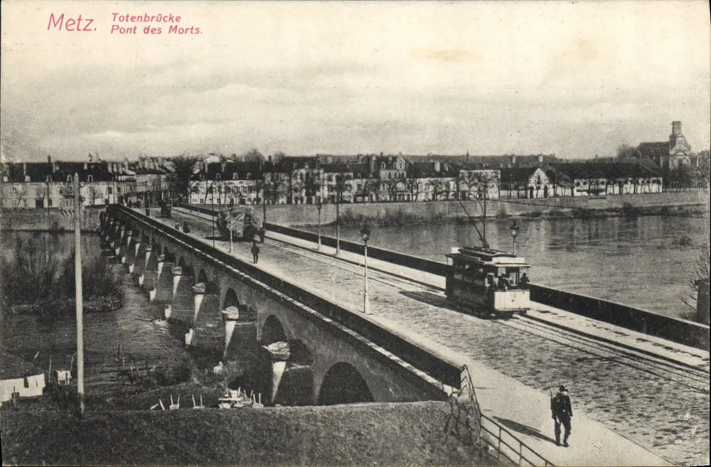 Metz — Pont des Morts — Frings & Garns, Luxemburgo, n°12 - Frente