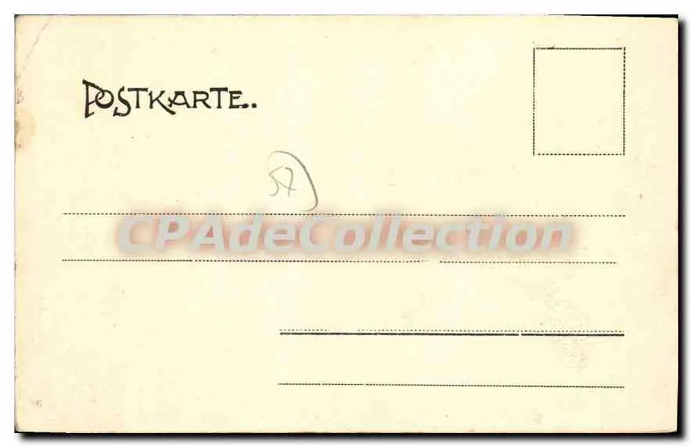Igreja de São Eucherio — Metz — Néch, Metz, Série 104, No. 132 - Verso