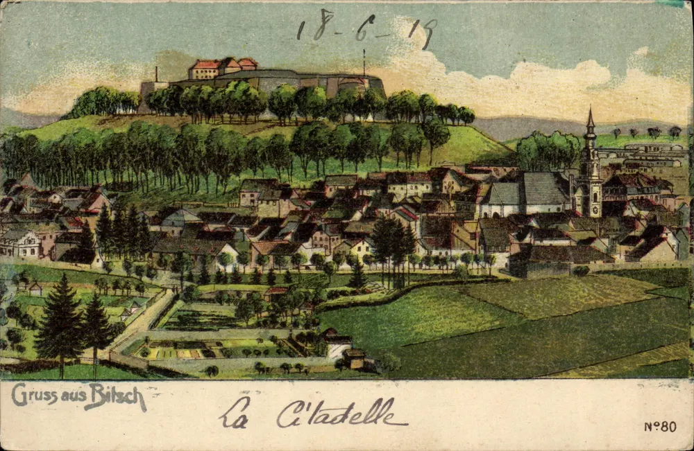 Biltsch — La Citadelle — Verlag A. LEVY, Wörth, N°80 - आगे