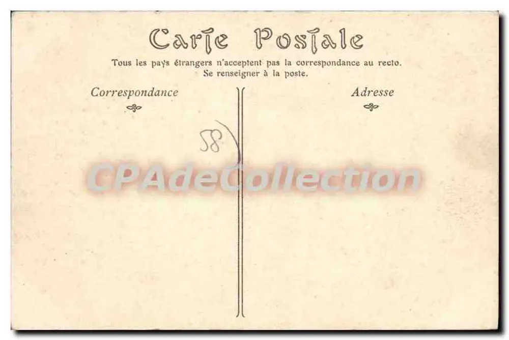Nevers — A Rue e a Porte de Paris — Th. Ropiteau, N°40 - Verso