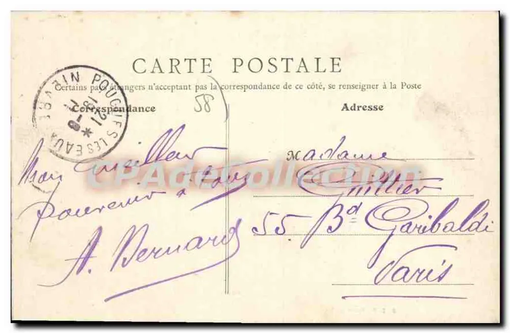 Nevers — Vista panorâmica — 77 — Editor não visível - Verso