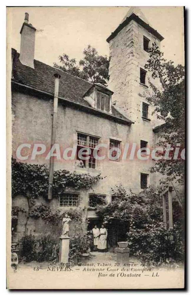 Nevers — Antiga Casa das Contas — Rua do Oratório — J. L. L. Bonnet, 23, Avenida do Oratório - Frente