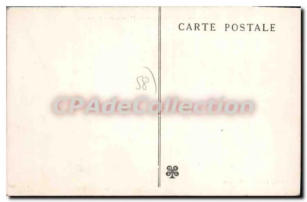 Der Rat — Der Altar der Druiden und die Mühle von Chaumont — Verlag Perret — Cl. Lucas - Rückseite
