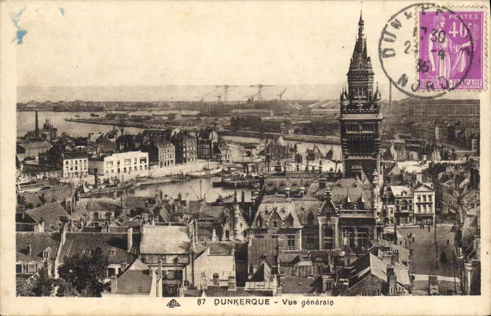Dunkerque — Vista geral — editor AA n°87 - Frente