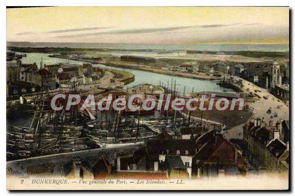 Dunkirk — Allgemeiner Blick auf den Hafen — Die Inder — LL. - Vorderseite