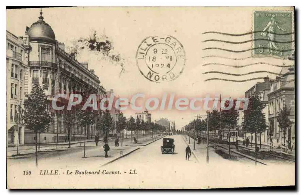 LILLE - O Boulevard Carnot - LL - 159 - Frente