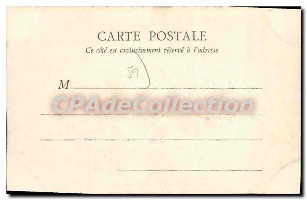 Lille — A Carneiraria — B. F., Paris - Verso