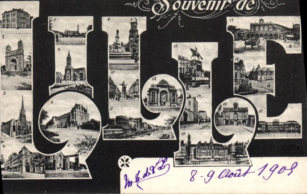 Lille — Lembrete de Lille — Moussalli, Paris - Frente