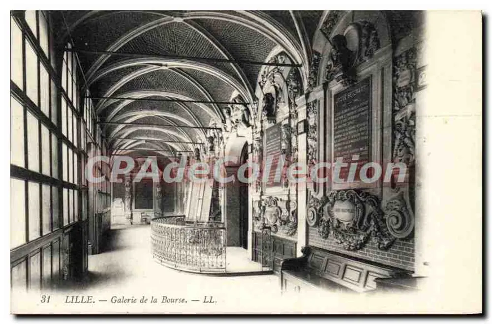 LILLE — Galeria da Bourse — LL. — CPAdeCollection - Frente