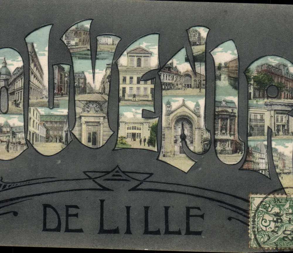 Vista de Lille — Editor G. L. — N° 59 - Frente