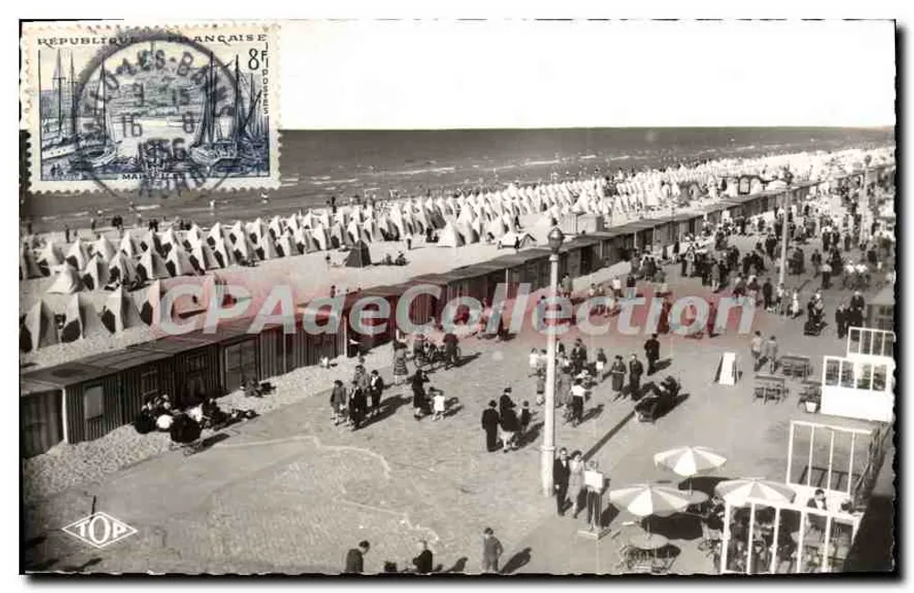 Mâlo-les-Bains (Nord) — Perspectiva da Praia — Edição J. TOP - Frente