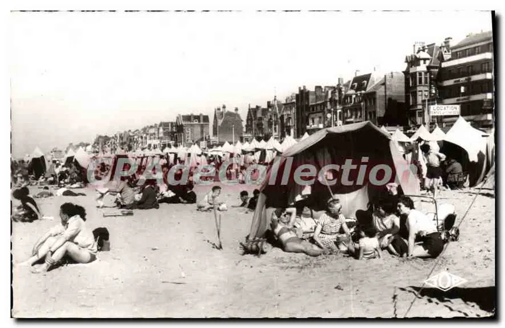 Malo-les-Bains — praia animada — Edição J. TOP, n°308 - Frente