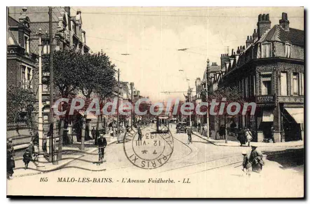 Malo-les-Bains - Avenue Faidherbe - LL - Vorderseite