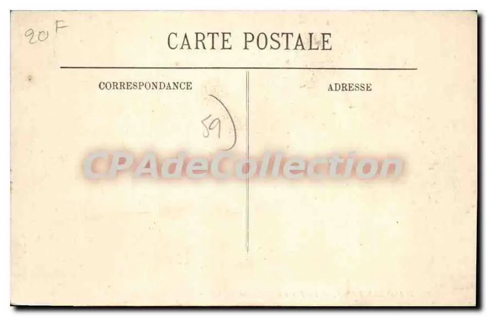 Malo-les-Bains — Der Strand und das Casino — LL. — N° 182 - Rückseite
