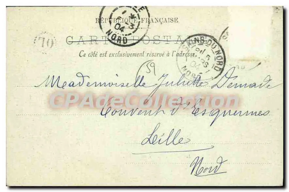 Malo-les-Bains — Das Casino und der Damm — LL. — Nr. 33 - Rückseite