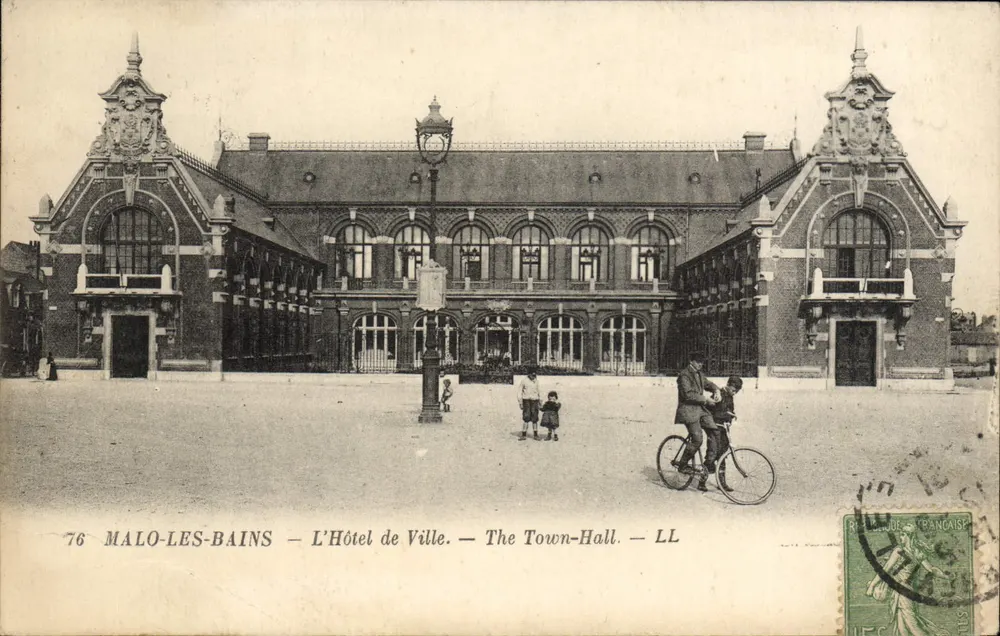 Malo-les-Bains — Rathaus — LL - Vorderseite