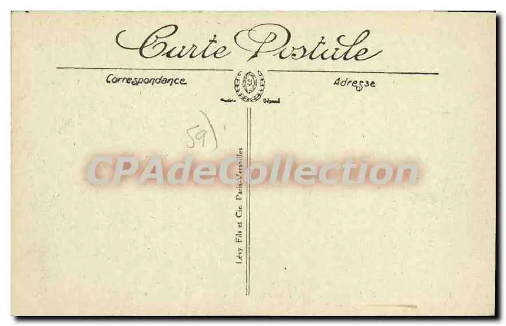 Malo-les-Bains — O Café Bellevue — N.G. - Verso