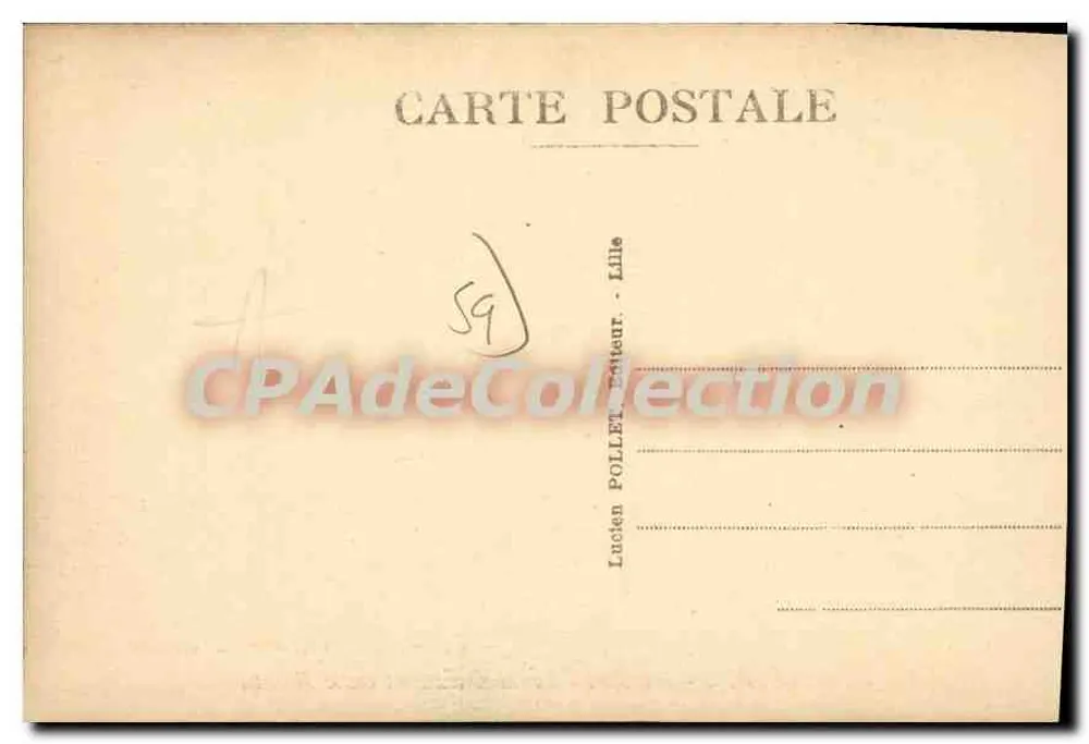 Douai — Monumento aos Mortos — L.P.3 - Verso