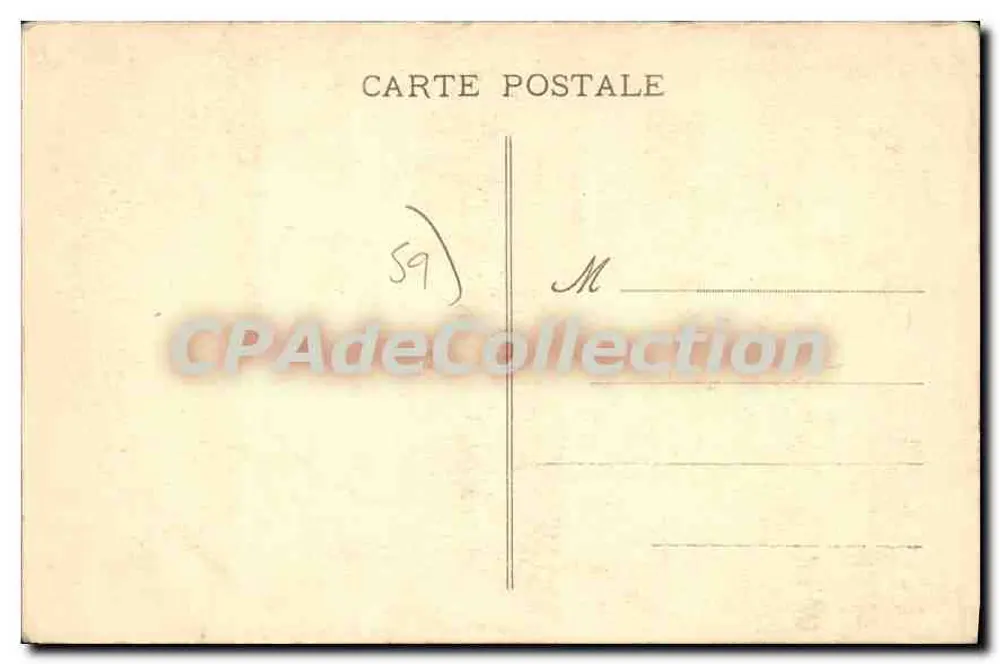 Douai — A Ilha dos Patos — Editor: Léonard Frères, Douai - Verso
