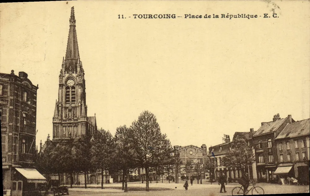 Tourcoing — Praça da República — E.C. n°11 - Frente