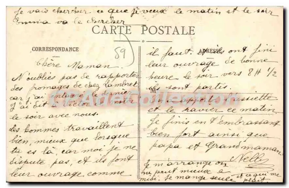 Avesnes - L'Helpe am Pont des Dames — L.S. II, n°42 - Rückseite