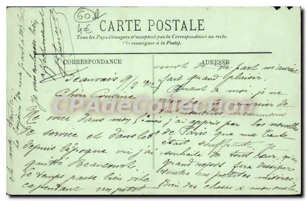 Beauvais — Le Thérain Ste-Marguerite — LL. — n°121 - Verso