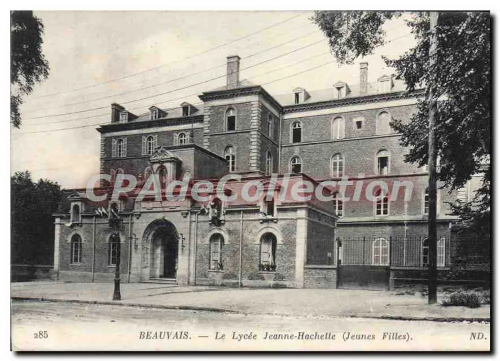 Beauvais — Das Lyceum Jeanne-Hachette (Junge Mädchen) — Impr. Phot. Neurden et Cie - Vorderseite