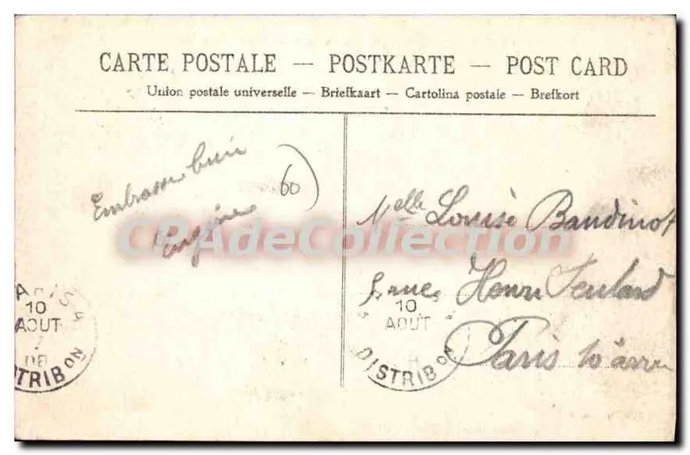 Compiègne — Vista tirada da Torre Saint-Jacques — Editora: Coleção R. P. - Verso