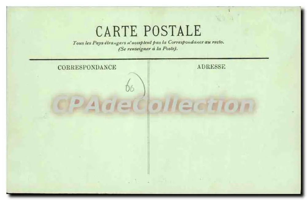 Compiègne — A Caserna — LL. — n° 105 - Verso