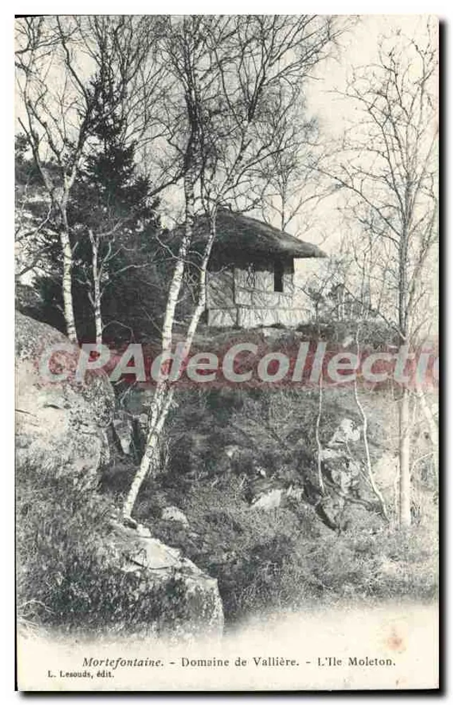 Mortefontaine - Domaine de Vallière - L'Île Moleton — L. Lesouds, Verlag - Vorderseite