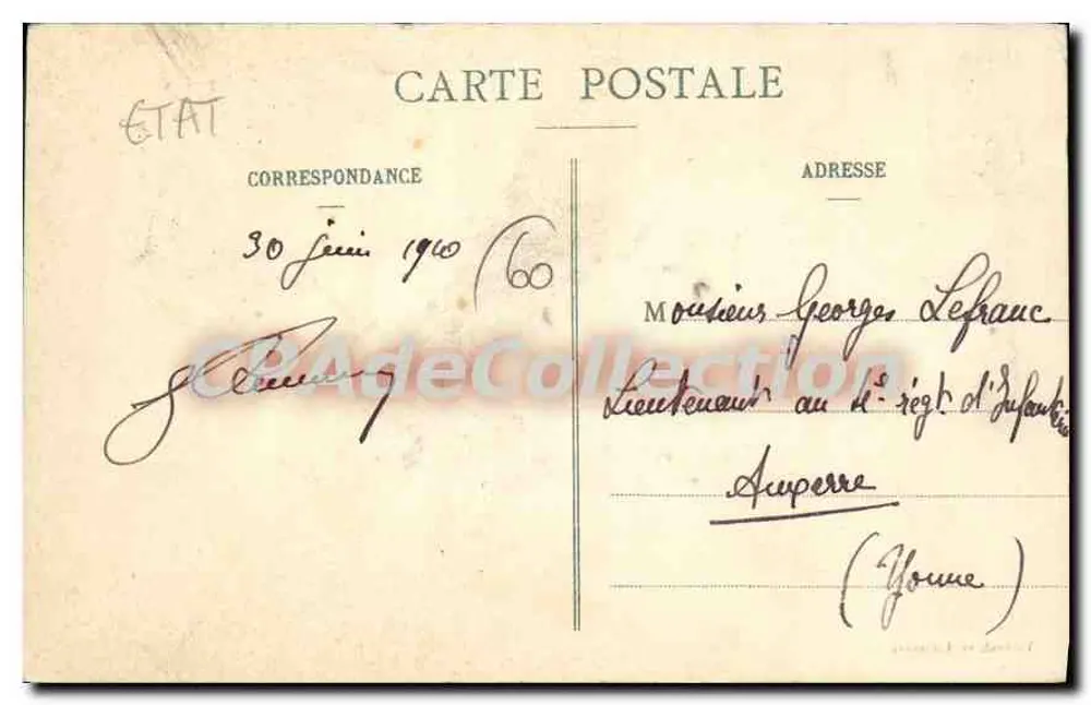 Liancourt (Oise) - Sanatorio de Angicourt - Dependencias — Vandenhove, Liancourt - Reverso