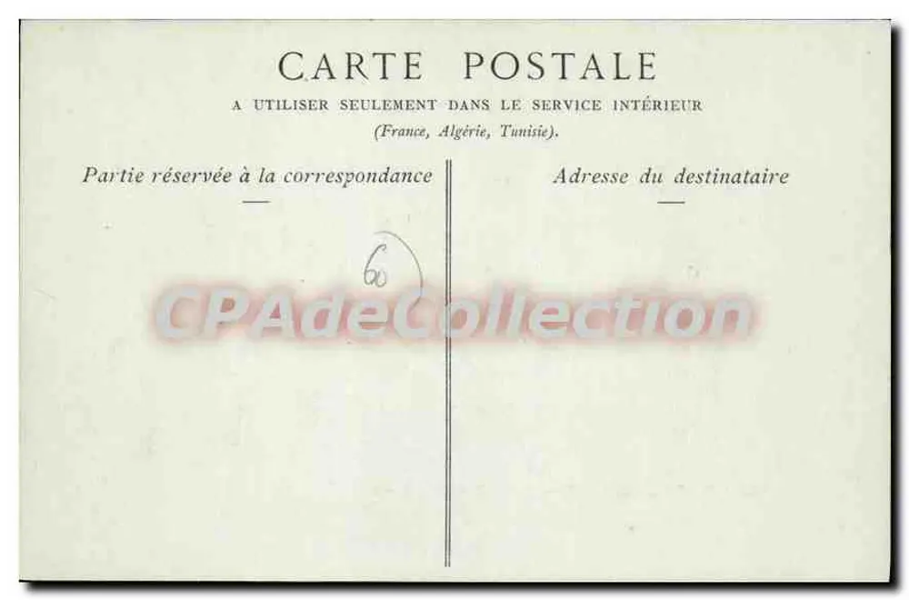 Castillo de Pierrefonds — Las Ruinas antes de la restauración — Colecciones ND. Fot. n°16 - Reverso