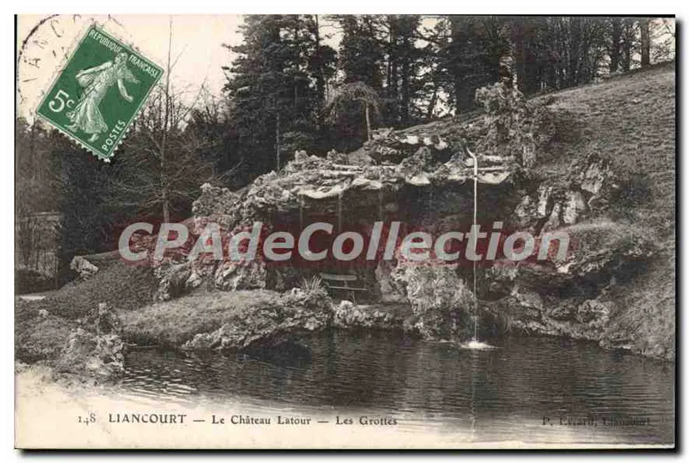 Liancourt — Schloss Latour — Die Höhlen — P. Evard, Liancourt - Vorderseite