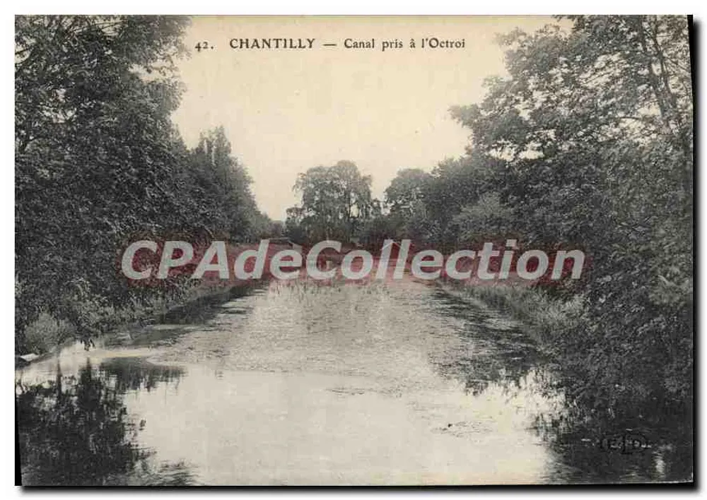 Chantilly — Canal tomado no Octroi — n°42 - Frente