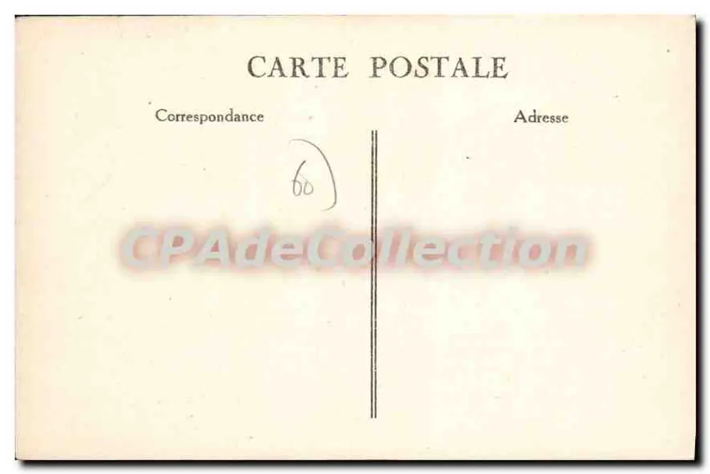Monumento aos Mortos — SAINT-JUST-EN-CHAUSSETTE (Oise) — Edição Cacheleux - Verso