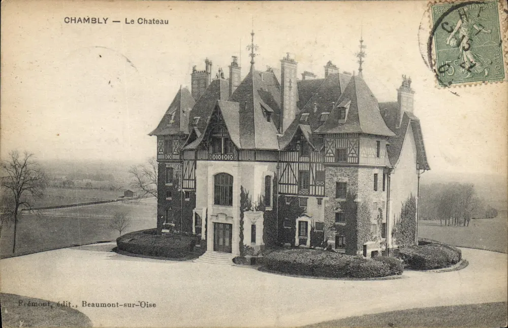 Chambly — O Castelo — Frémont, editor, Beaumont-sur-Oise - Frente