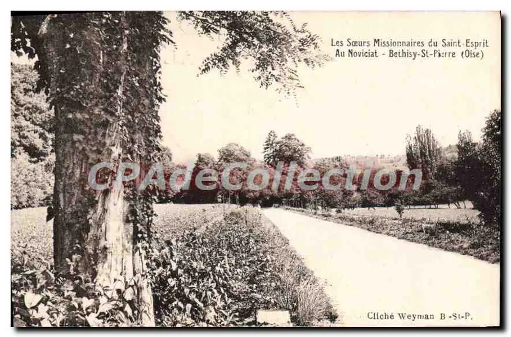 Die Missionsschwestern des Heiligen Geistes - Am Noviziat - Bethisy-Saint-Pierre (Oise) — Cliché Weyman B.-St-P. - Vorderseite