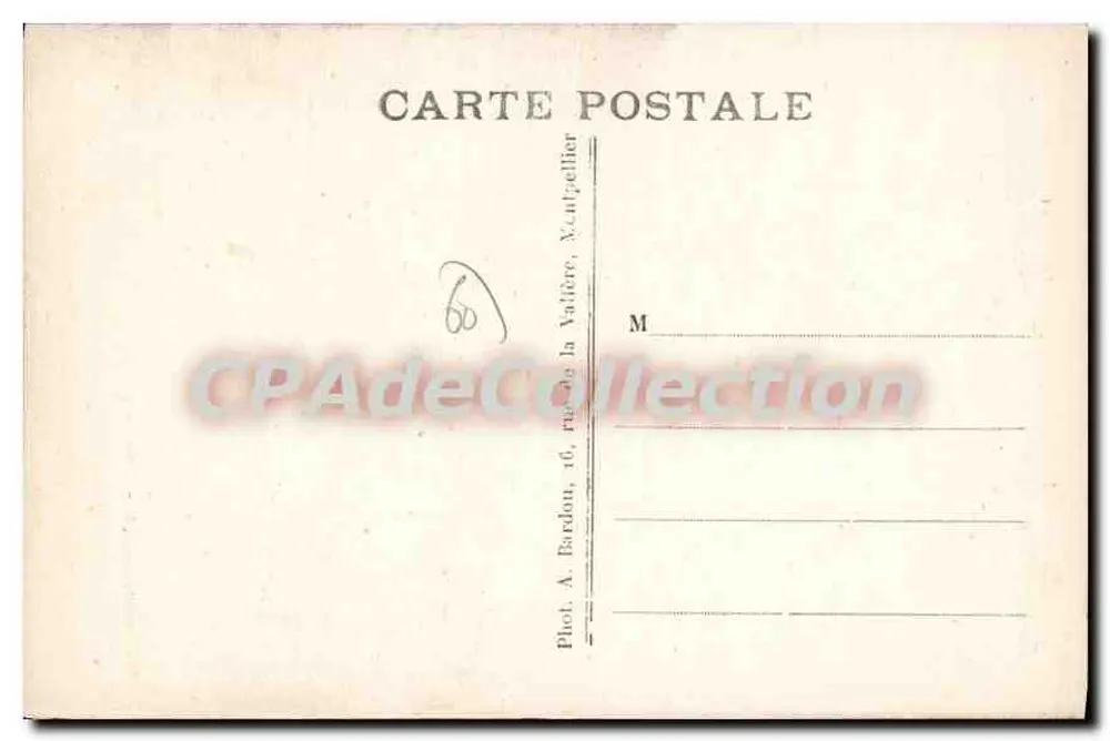 Floresta de Compiègne - St-JEAN-au-BOIS (Oise) — Cruz de pedra esculpida — R. Bonnercau foto - Compiègne - Verso