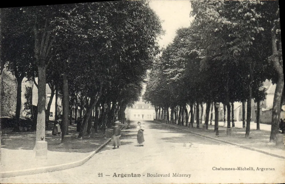 Argentan — Boulevard Mézeray — Chalumeau-Michelli, Argentan - Frente