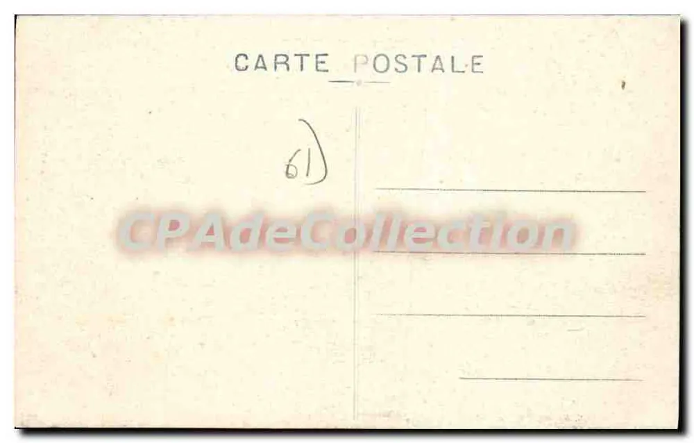 Argentan — Vista Geral — Editor: Argentan, n° 1205 - Verso