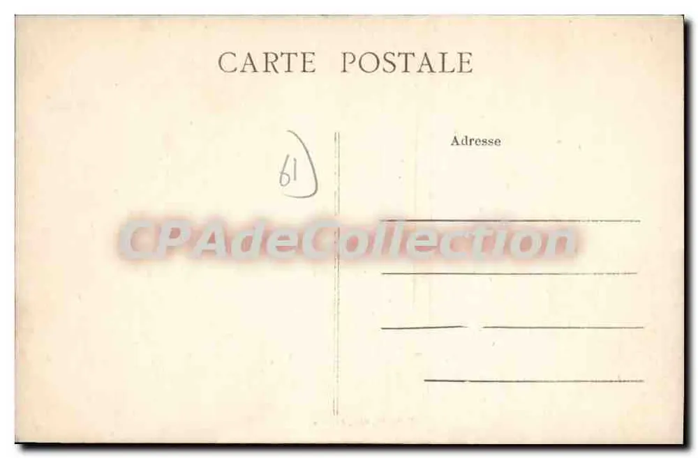 Argentan — Visão geral tirada do Caminho de St-Roch — P. Bollfin, editor Argentan - Verso