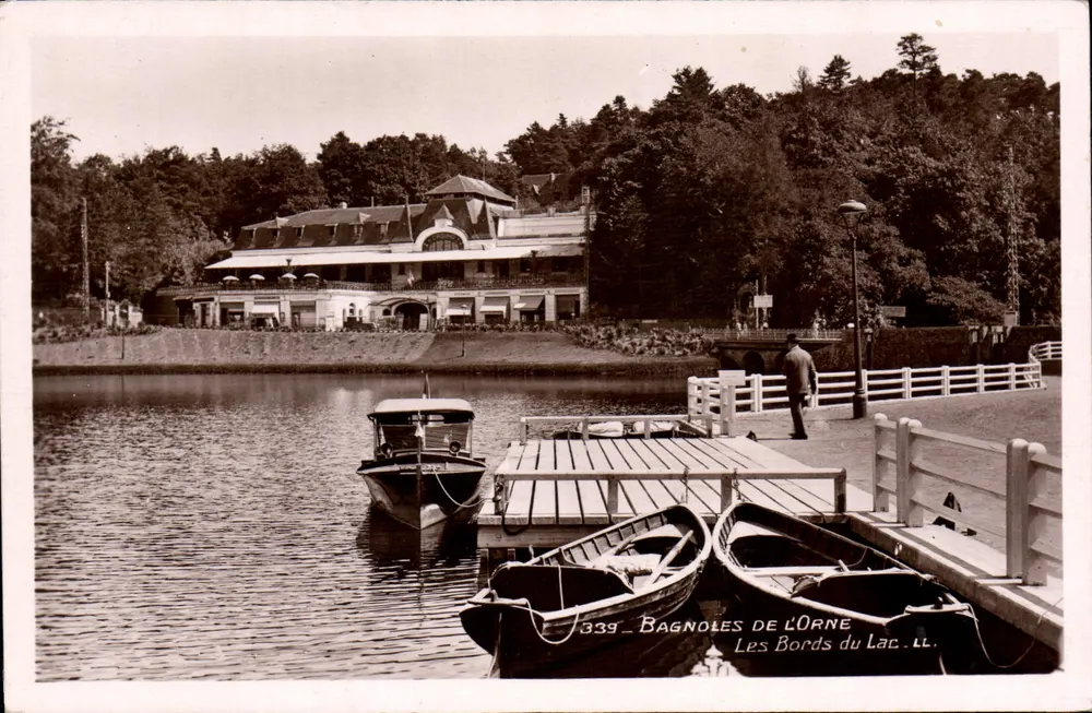 Bagnolles de l'Orne — As Margens do Lago — LL n°339 - Frente