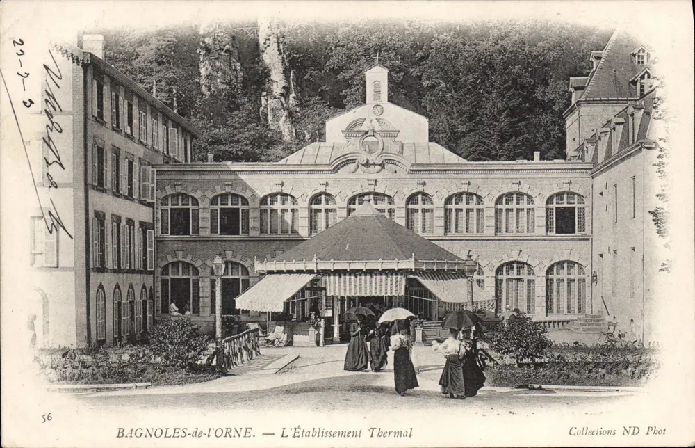 Bagnoles-de-l'Orne — A Estabelecimento Termal — Coleções ND Phot - Frente
