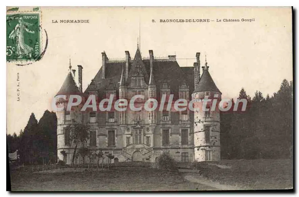 Bagnolles-de-l'Orne — O Castelo Goupil — A Normandia - Frente