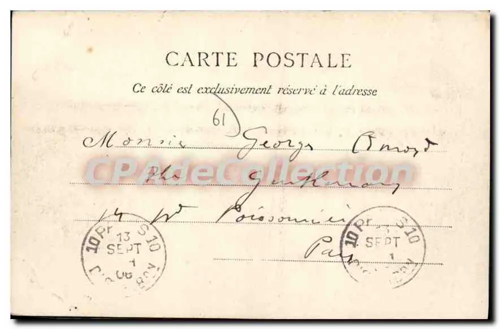 Bagnolles-de-l'Orne — O Castelo Goupil — A Normandia - Verso