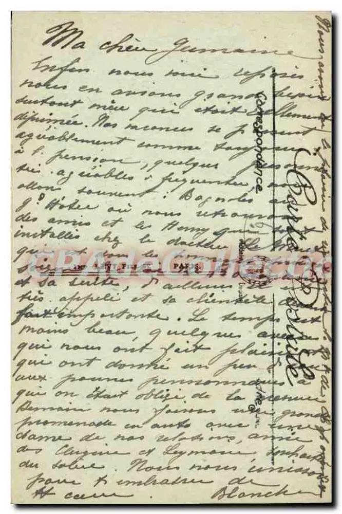 Umgebung von Bagnoles-de-l'Orne — Schloss du Bois du Maine — Edition Alleaume, Tosse-la-Maude, Orne - Rückseite