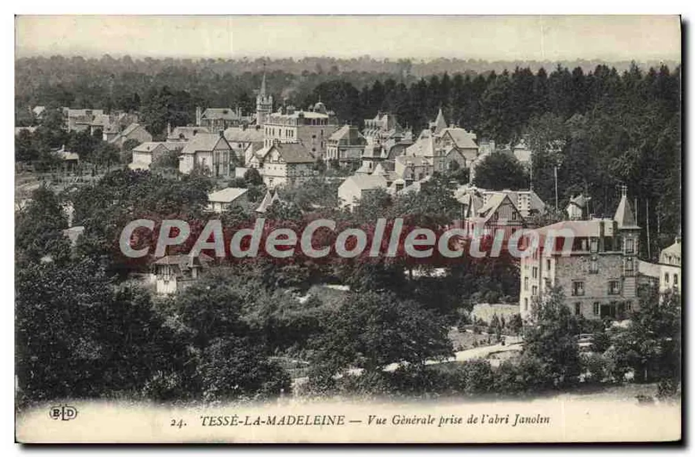 Tessé-la-Madeleine — Allgemeiner Blick vom Janoltn-Unterschlupf — B.D. n°24 - Vorderseite